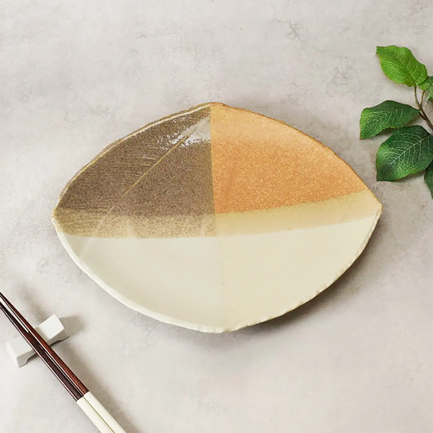【美濃焼】山びこ 角櫛目型 大皿 2枚セット【カネ定製陶】 プレート 食器セット 和食器[MEI321]