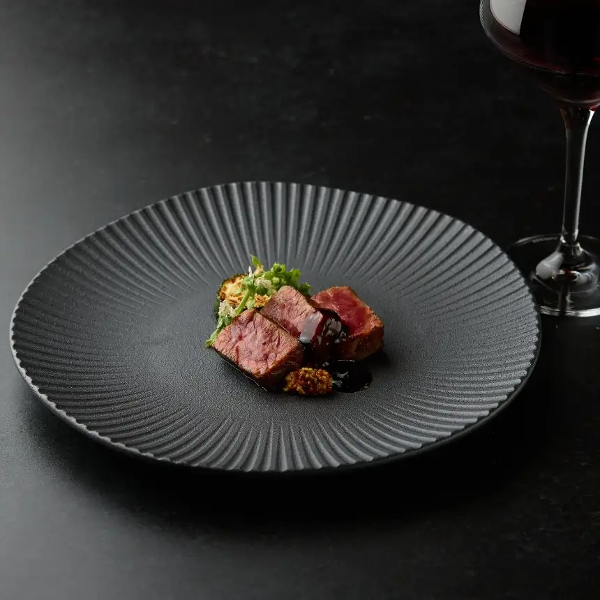 ware hendey あさがおプレート 24cm 2枚 | あさがお プレート お皿 大皿 中皿 食洗機 電子レンジ オーブン 使用可 高品質 プレミアム デザイン 高級感 料理 | 奈良県 五條市