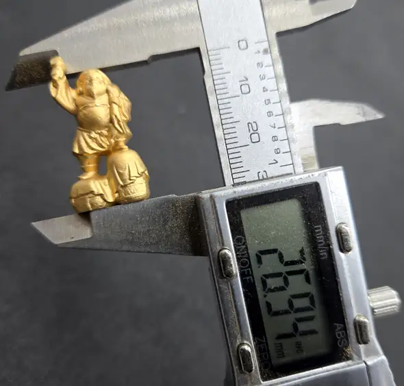 【造幣局ホールマーク入り】【純金】大黒天　大 15~16g　【甲斐石和温泉七福神】　252-029
