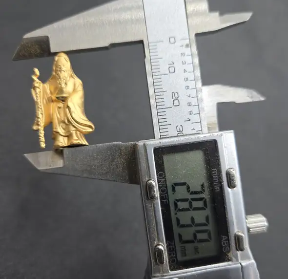 【造幣局ホールマーク入り】【純金】福禄寿　大 15~16g　【甲斐石和温泉七福神】　252-032