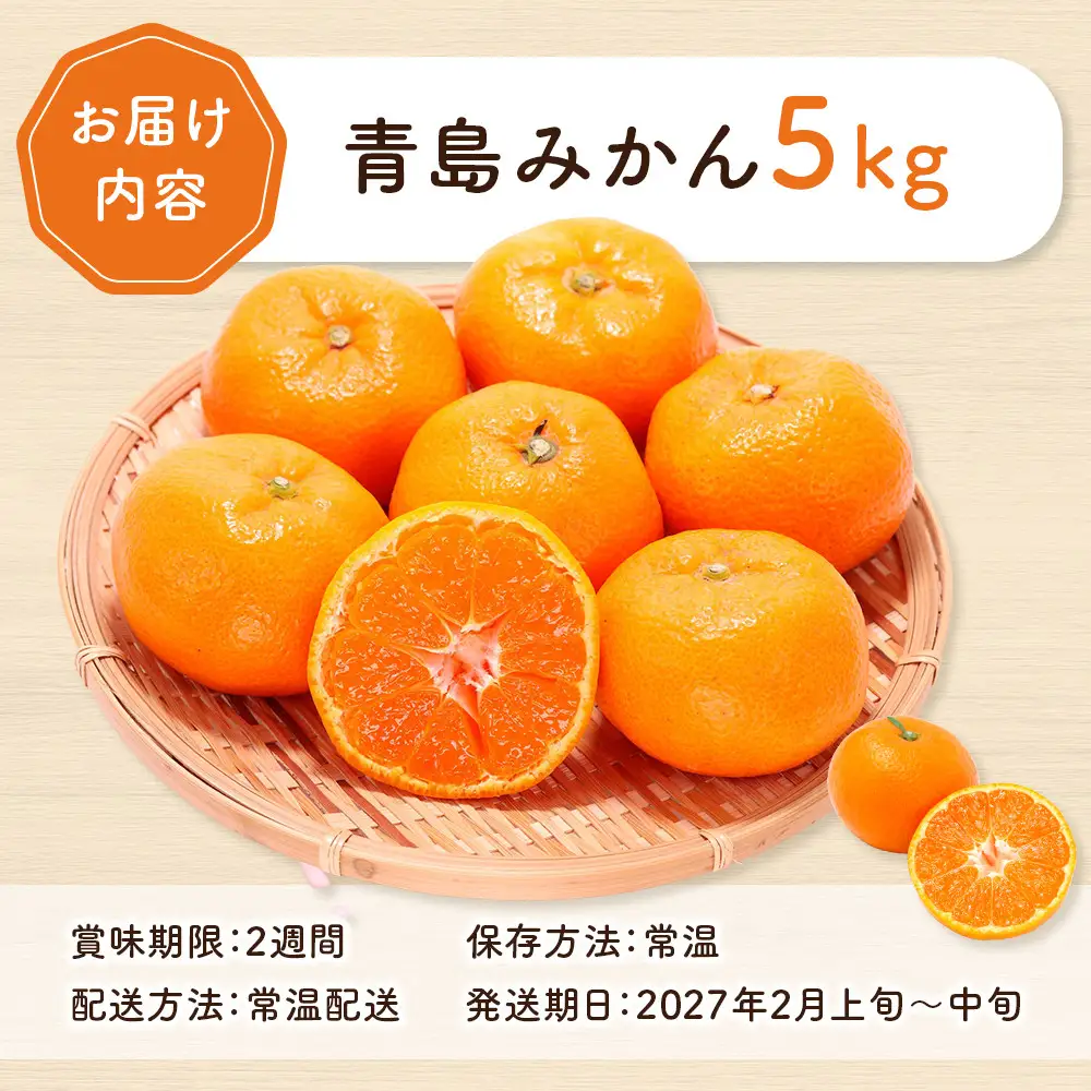 青島みかん5kg | 湯河原町 みかん 柑橘 旬 青島みかん 5kg フルーツ