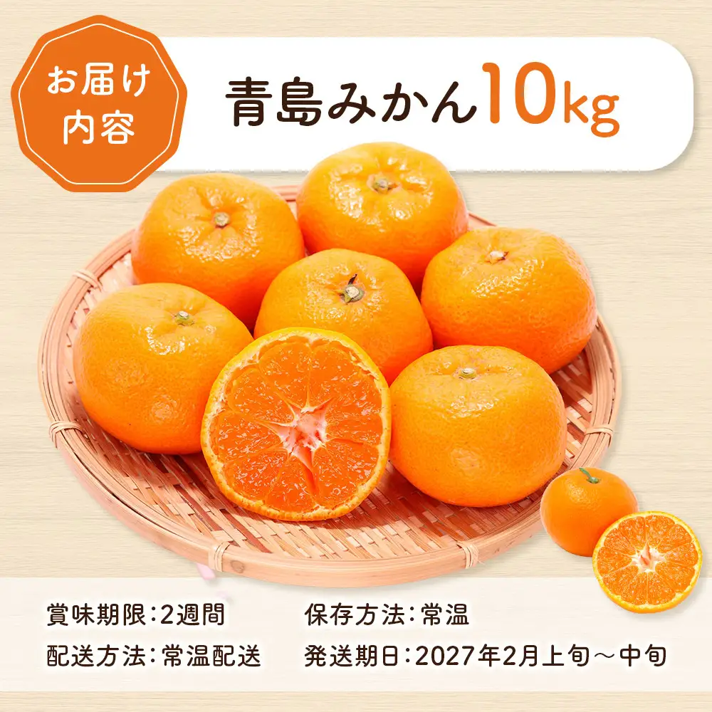 青島みかん10kg | 湯河原町 みかん 柑橘 旬 青島みかん 10kg フルーツ