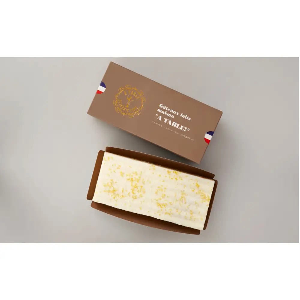 自家製 タルト・オ・シトロン・ムランゲ (4号相当)冷凍 Tarte au citron et meringue à la crème chantilly｜ア・ターブル！