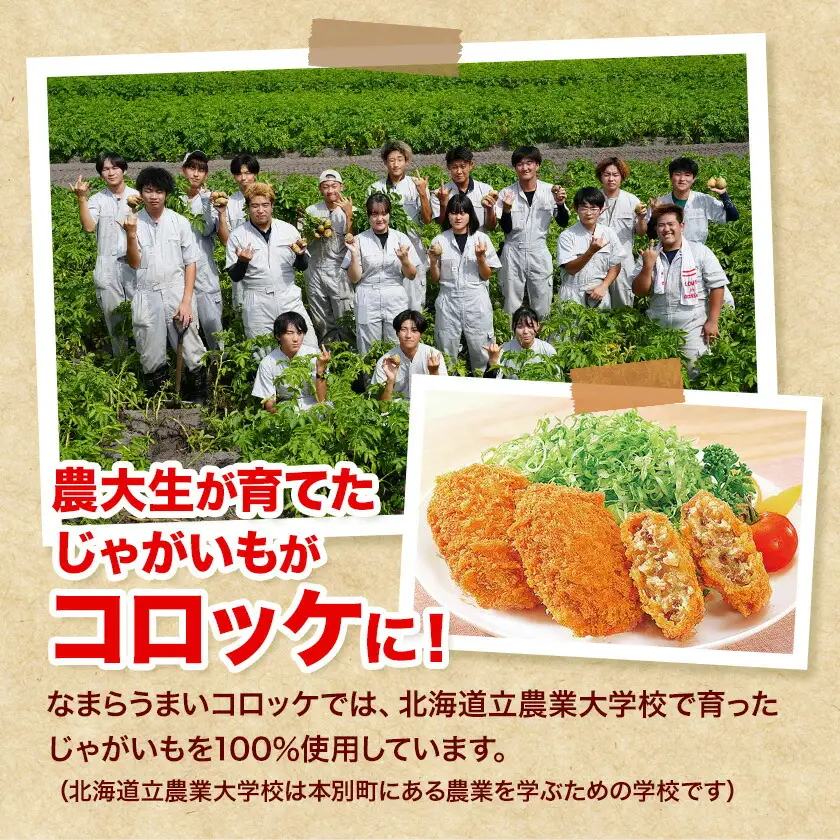 味のちぬや なまらうまいコロッケ 10個 特定非営利活動法人 銀河ほんべつ《60日以内に出荷予定(土日祝除く)》