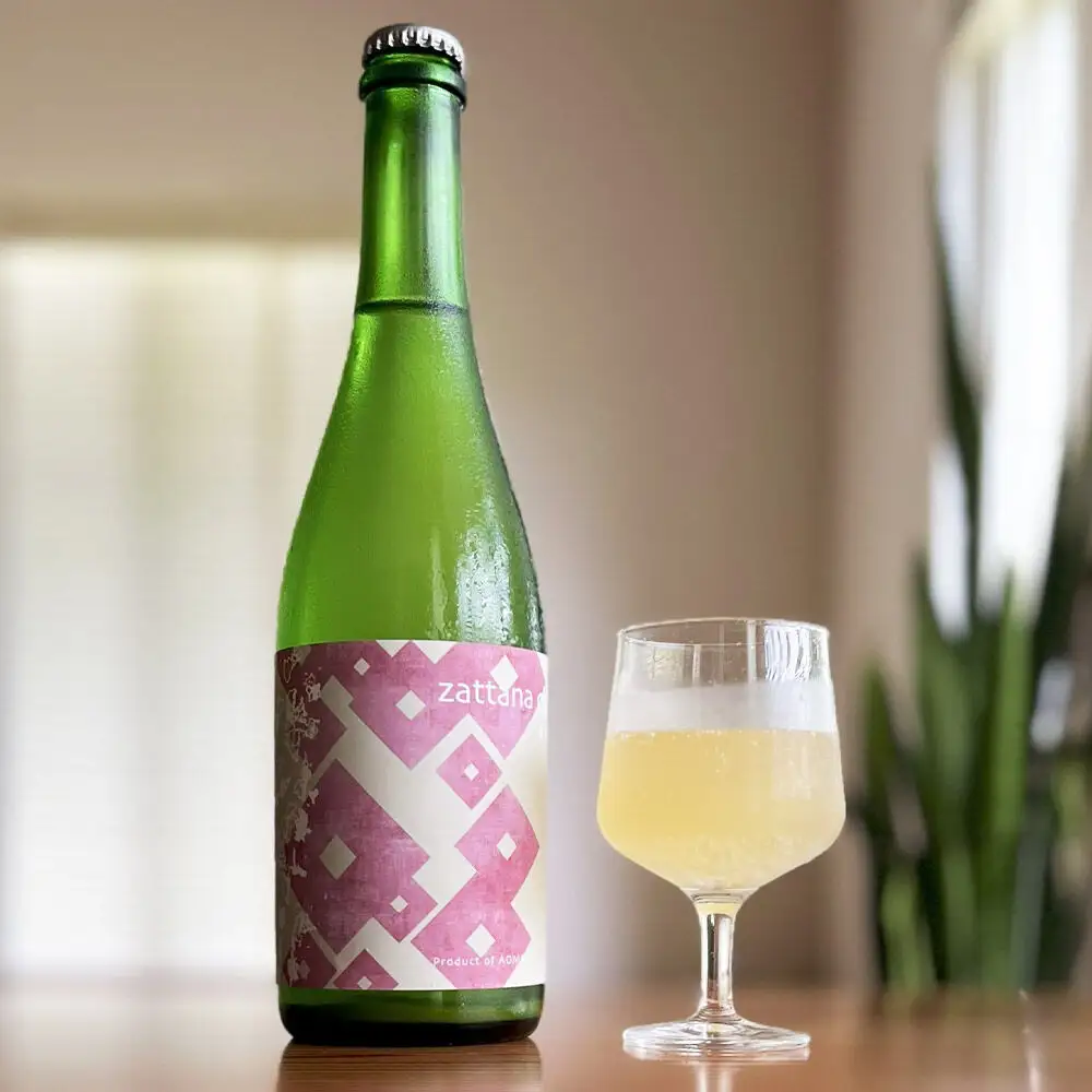 シードル zattana cidre 山茶始開 750ml 1本 青森県 弘前市 zattana りんごのお酒