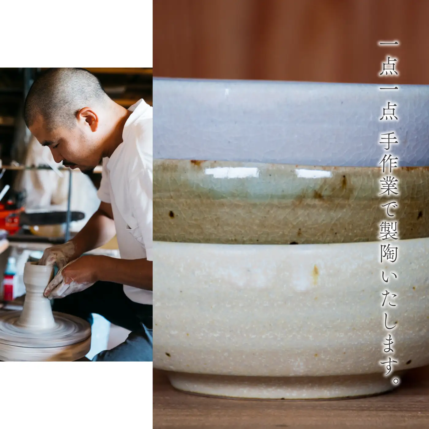 5寸鉢 ： 若苗釉(薄緑ツヤ)