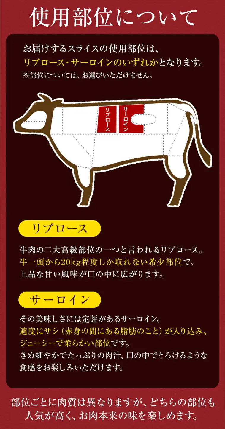 あか牛(褐毛和牛) ローススライス (リブまたはサーロイン) 500g 熊本県産 肉 和牛 牛肉 赤牛 あかうし リブロース サーロイン 冷凍 《30日以内に出荷予定(土日祝除く)》送料無料 熊本県南関町
