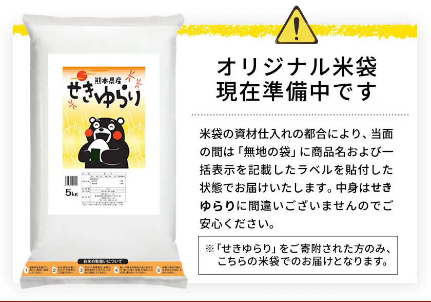 【12ヶ月定期便】米 南関町 せきゆらり 無洗米 20kg《お申込み翌月から出荷》熊本県産 国産 無洗米 こめ コメ 20キロ