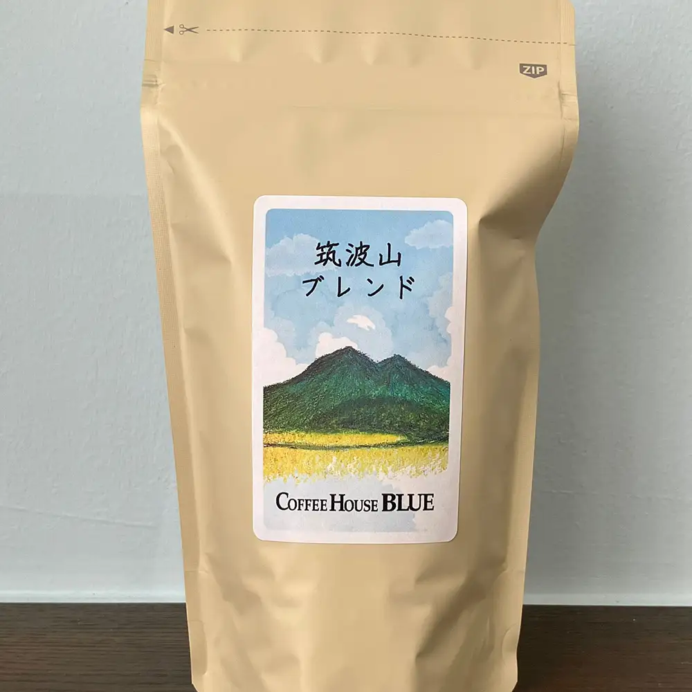 ブルーブレンド＋筑波山ブレンド（100g×2種） | コーヒー 珈琲 コーヒー豆 自家焙煎 ブレンド オリジナル 飲み比べ