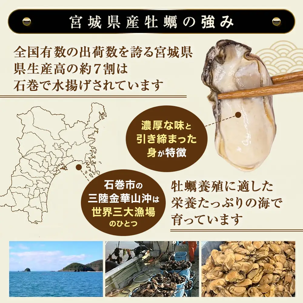 【11月配送】牡蠣 生食用 170g×3袋 (510g) 牡蠣むき身 氷温熟成 冷凍 まるたか水産