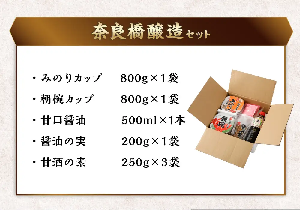 奈良橋醸造セット　1012001