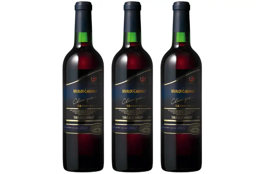 ワイン 3回 定期便 高畠クラシック メルロー＆カベルネ 辛口 720ml 1本 計3本