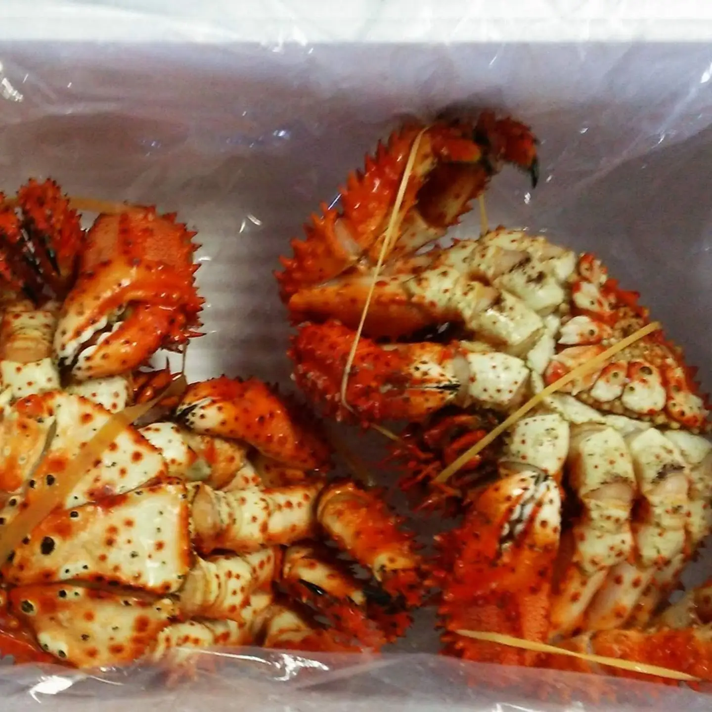 【北海道根室産】花咲ガニオスメス(内子入り)各1尾(計1.5kg前後) C-57062