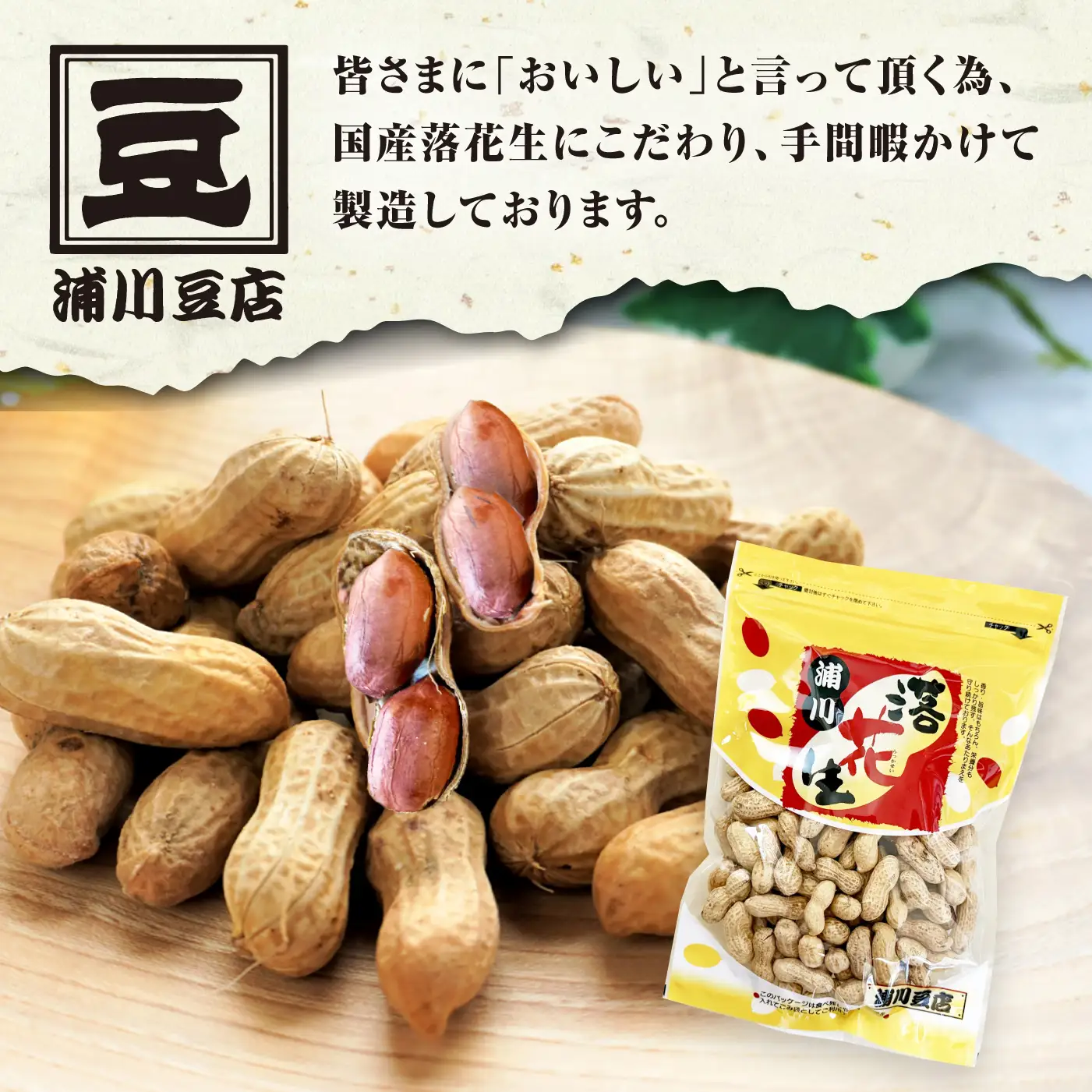 落花生 殻付き落花生300g×2袋 | ピーナツ ナッツ [ACZR018]