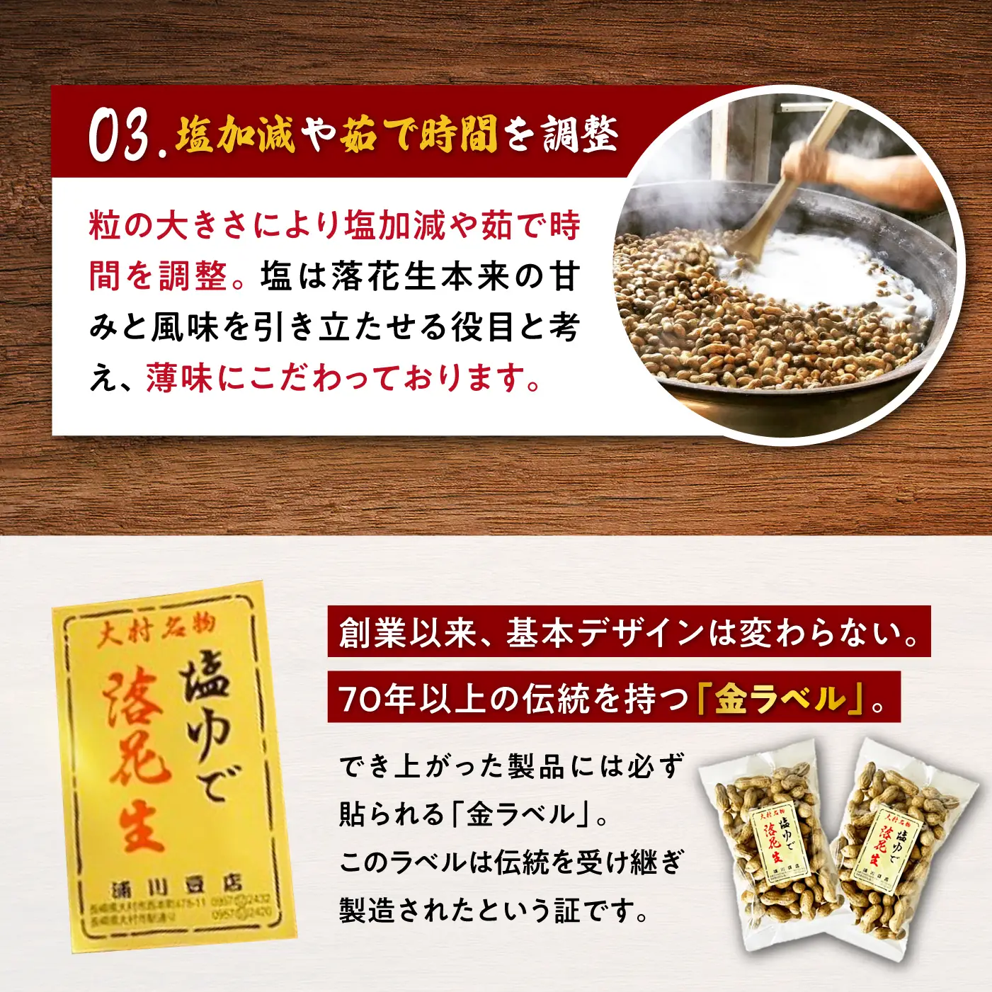 落花生　2種食べ比べセット　計750g（茹で500g・殻付き250g）[ACZR019]