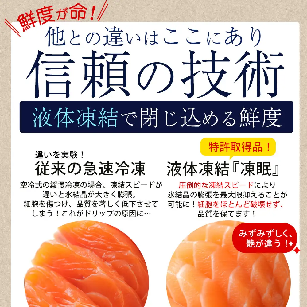 メルティーサーモン 300g～最大2kg 無添加 生食対応 フィレ 定期便対応
