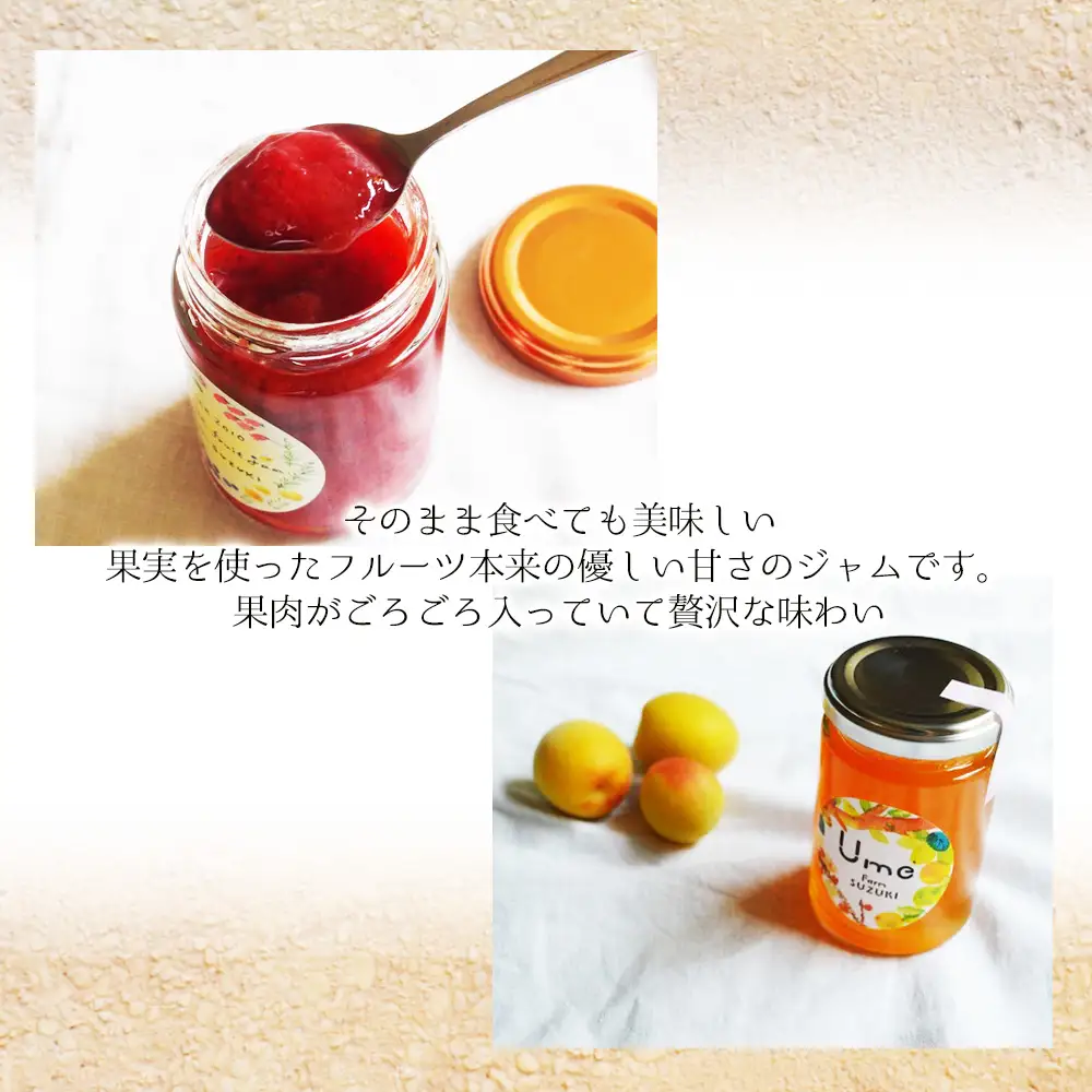 果肉ごろごろ！ジャムギフト5種セット ／ ジャム 食べ比べ フルーツジャム 果肉ごろごろ 果肉たっぷり ギフトセット 朝食 パンのお供 ヨーグルト トースト お取り寄せ 手作りジャム ブルーベリージャム いちごジャム 梨ジャム 梅ジャム ミックスジャム 保存料不使用 着色料不使用 贈答用 千葉県 No.096