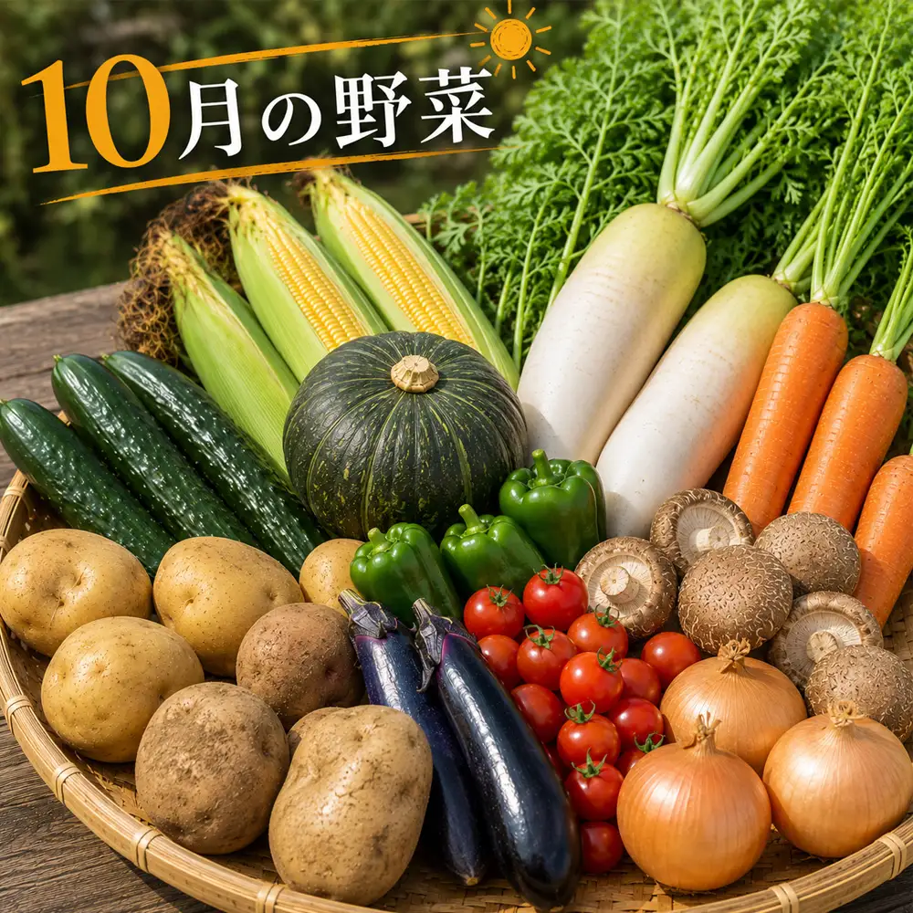 【令和8年産】旬の野菜7～9種の詰め合わせセット 定期便 3回便 8月～10月発送 美景農園