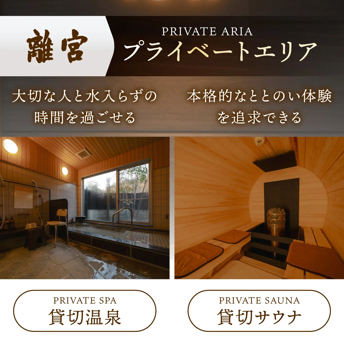 【サウナ＆スパ】 新施設 「離宮」チケット 1枚 男女共用貸し切りサウナ 多治見市 / 天光の湯 サウナ アウトドアサウナ 温泉 プール 貸切 プライベート 日帰り天然温泉 中部 東海[TBV006]