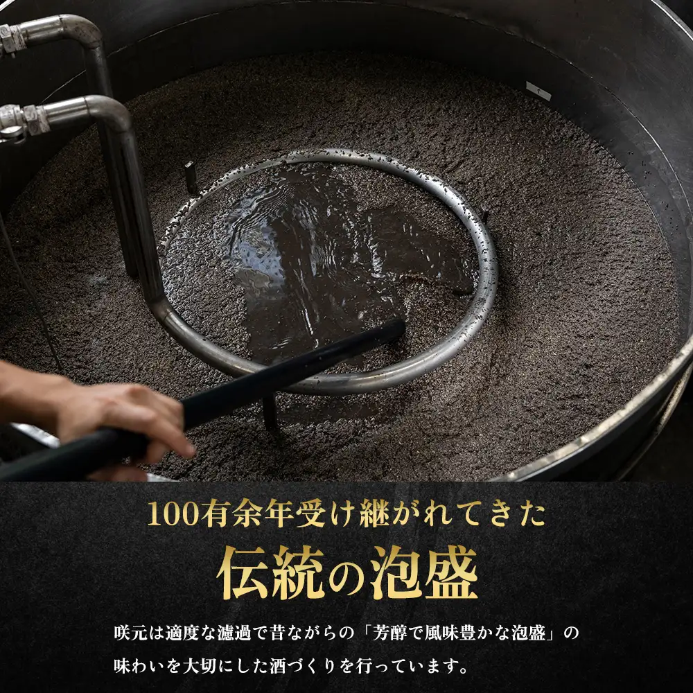 咲元酒造 復刻ラベル25度（1800ml×6本）セット