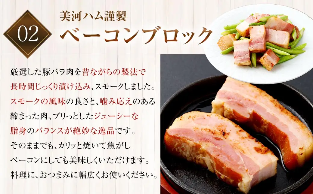 美河フランク入り！ 美河ハム定番セット