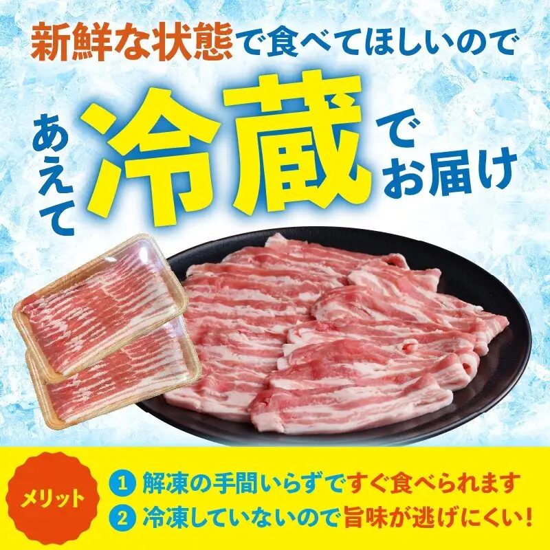 毎月下旬お届け 3回 和豚 もちぶた 豚ばら スライス 200g×5 (1kg) 豚肉 ポーク 肉 豚 国産 宮城県産 小分け バラ肉 スライスカット 豚バラ肉 豚バラスライス大容量 ストック