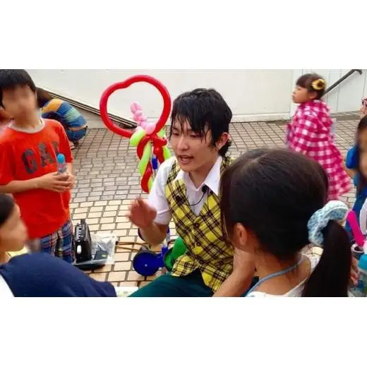 DY002【大道芸人KAYA】有名現役大道芸人直伝！ バルーンアート教室
