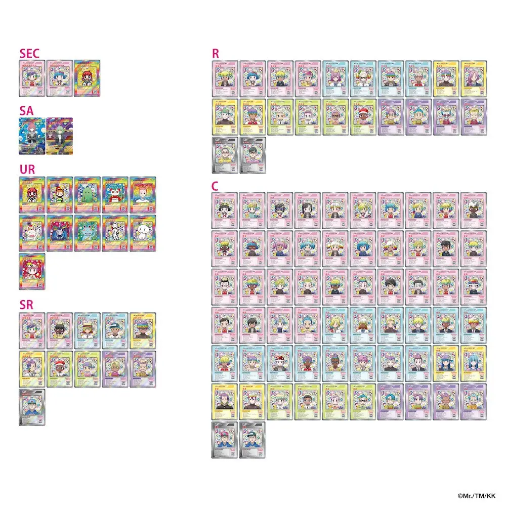 Murakami.Flowers Collectible Trading Card - AKIBAHARA FLOWERS(BOX)｜京都 アート カード 人気アート
