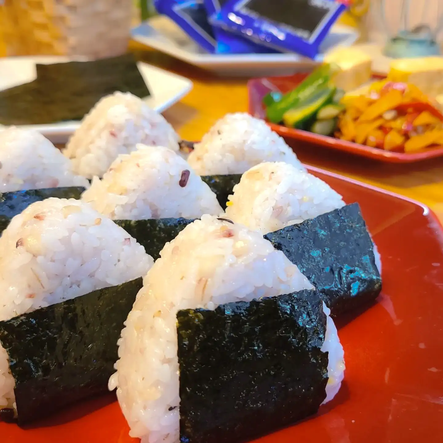 佐賀海苔　おにぎり海苔 10袋詰 6入 (味付海苔) 吉野ヶ里町 / 株式会社前田海苔[FEB004]