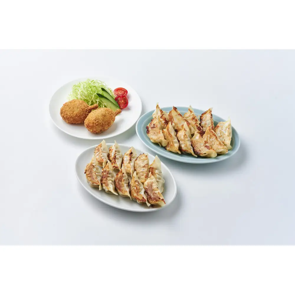 鶏骨付コロッケ　大人のコッコさん餃子2種詰め合わせ