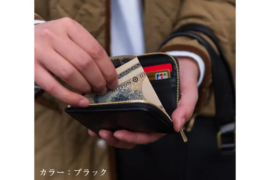 SOMES 財布 HE-05 ミニウォレット ダークグリーン