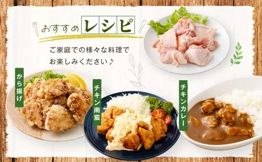 鹿児島県産 若鶏 もも切身 約1.2kg セット もも肉 モモ肉 カット 小分け 鶏肉 冷凍 ZS-783
