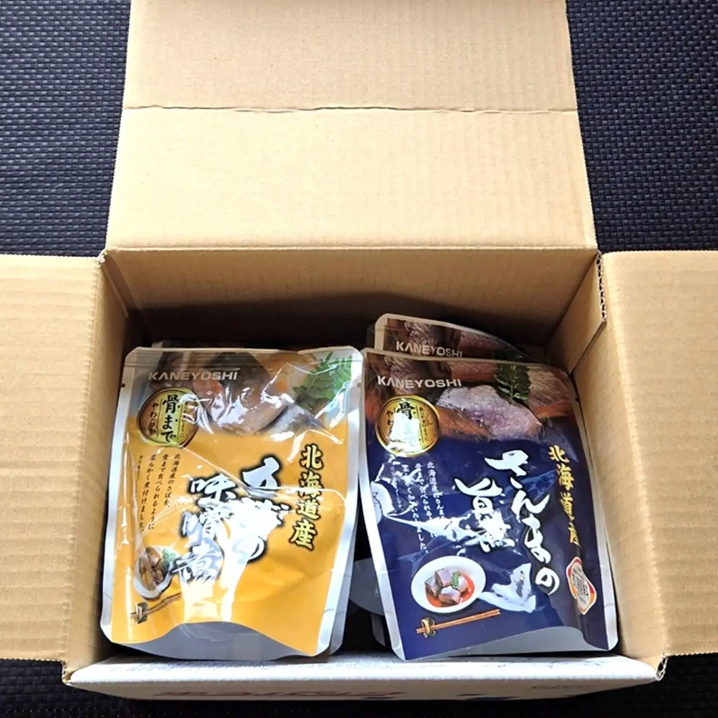 骨まで食べれる！さんま旨煮×6P・さば味噌煮×6Pやわらか煮セット A-40022