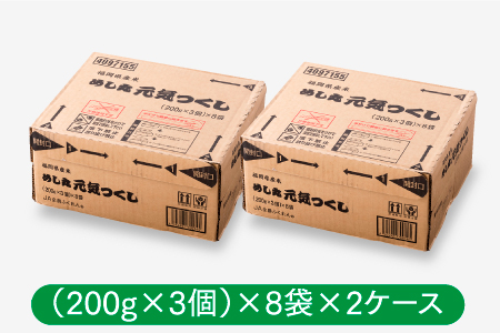 BC007.福岡県産「元気つくし」無菌パックご飯(４８パック)