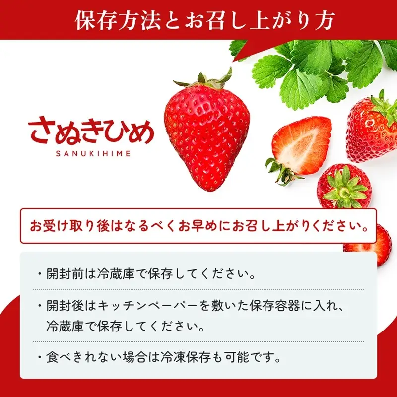 香川讃岐の毎月食べたい定期「さぬきひめいちご 1kg」3ヶ月定期便