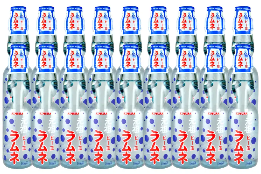 ラムネ 元祖ビー玉ラムネ 200ml × 18本
