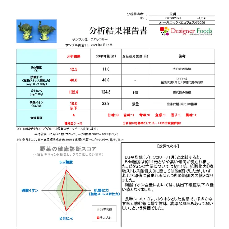2026年12月より発送！こだわりブロッコリー　栽培期間中化学肥料/農薬不使用　2kg以上(5-8本)│農園ベジーネ