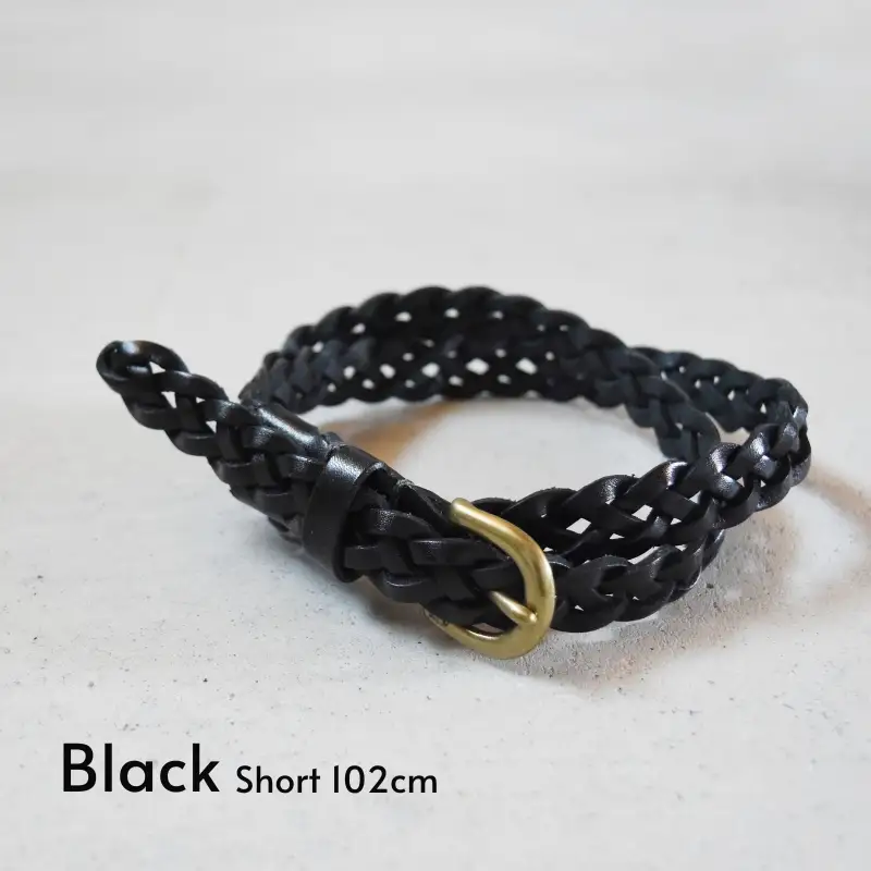 Teha’amana Mesh Belt 20mm メッシュベルト ブラック ショートサイズ