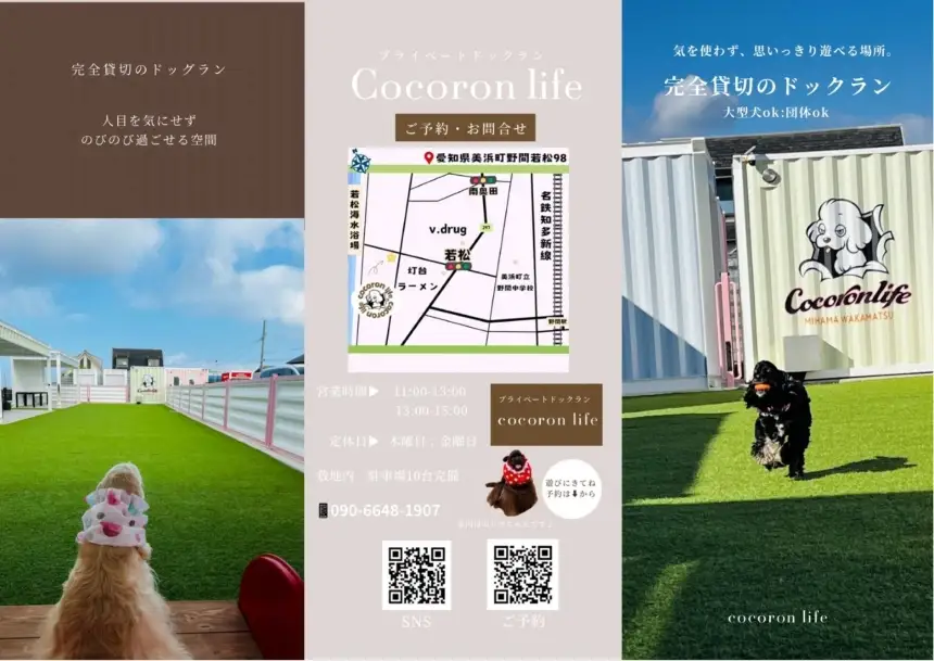 ドッグラン利用券（10,000円分）｜ドッグラン cocoronlife