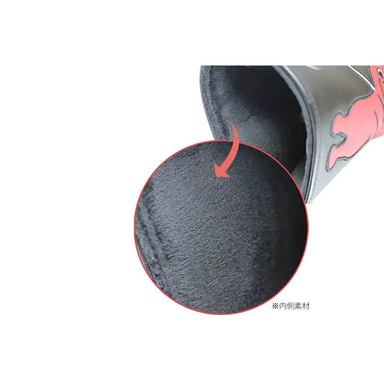 チーバくんヘッドカバーコレクションVol.1 RED×BLACK EDITION ドライバー用 ゴルフ ヘッドカバー クッション素材 千葉市 千葉県