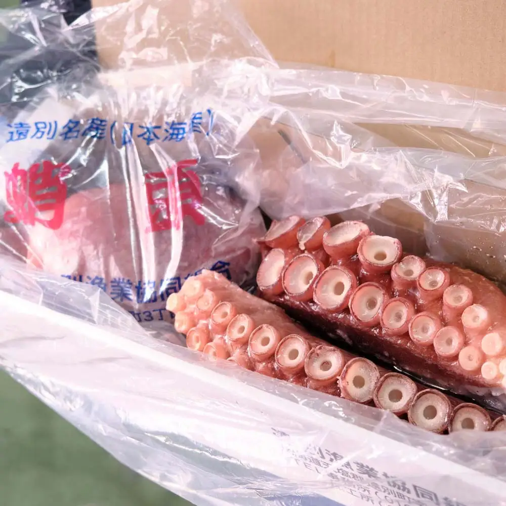 【訳あり】極肉厚　煮だこ足セット（約1.7kg）　刺身用　ミズダコ　大容量　国産　北海道産　冷凍　家庭用 規格外
