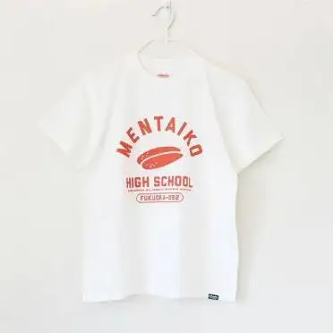 MENTAIKO HIGH SCHOOL Tシャツ（めんたいこハイスクール）Lサイズ