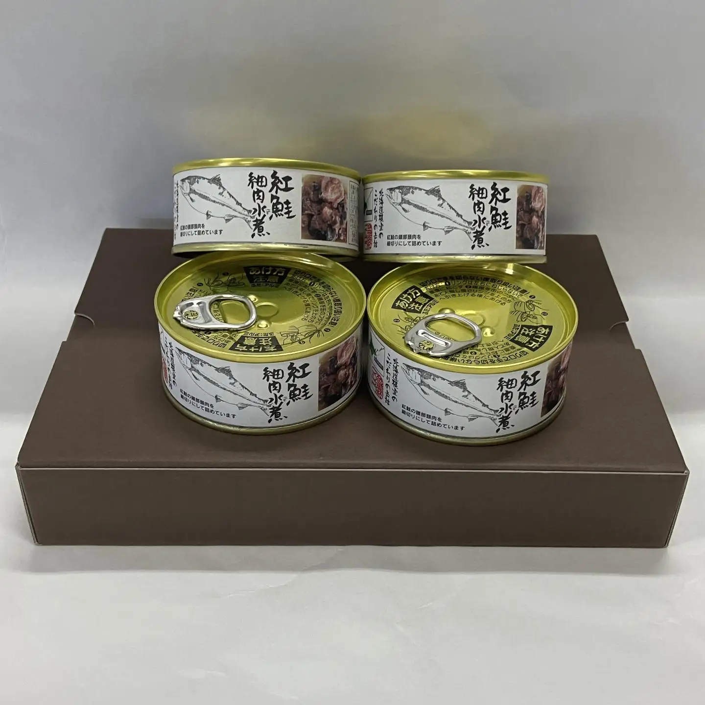 紅鮭水煮95g×4缶 G-78014