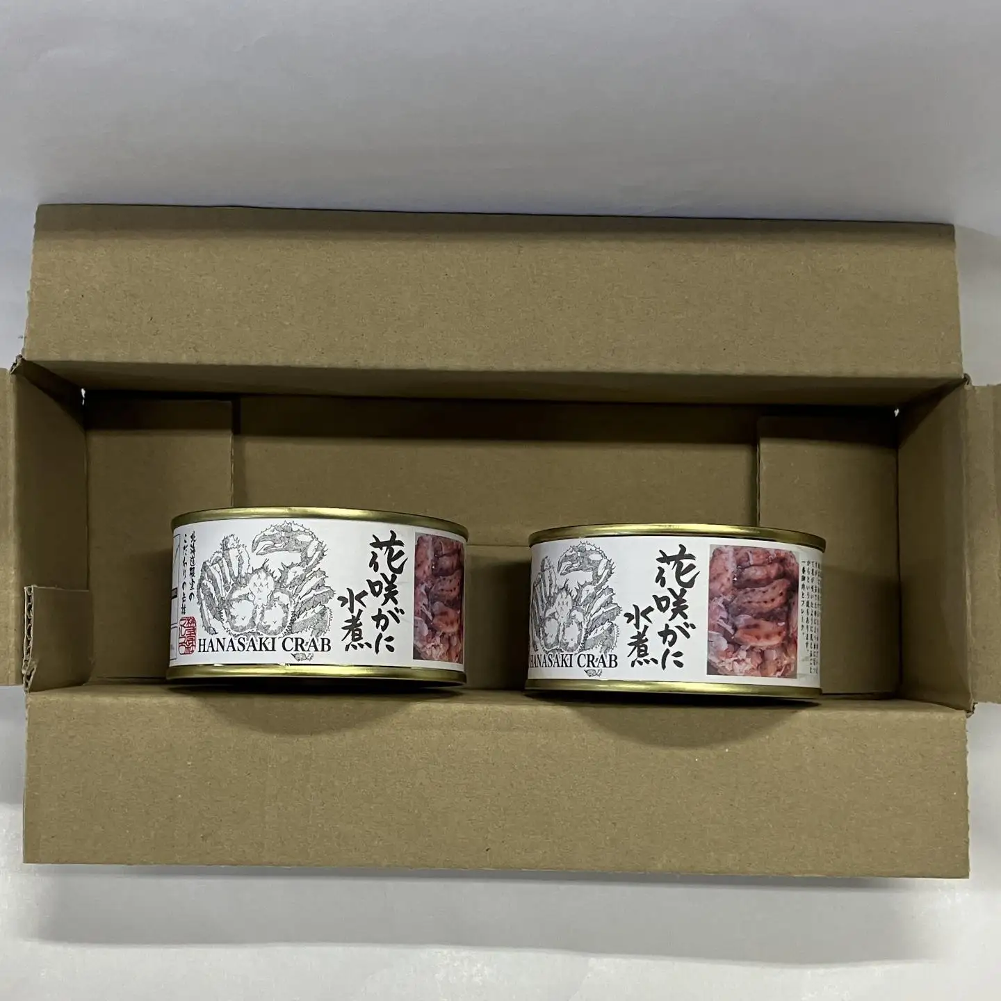 花咲がに水煮120g×2缶 C-78035
