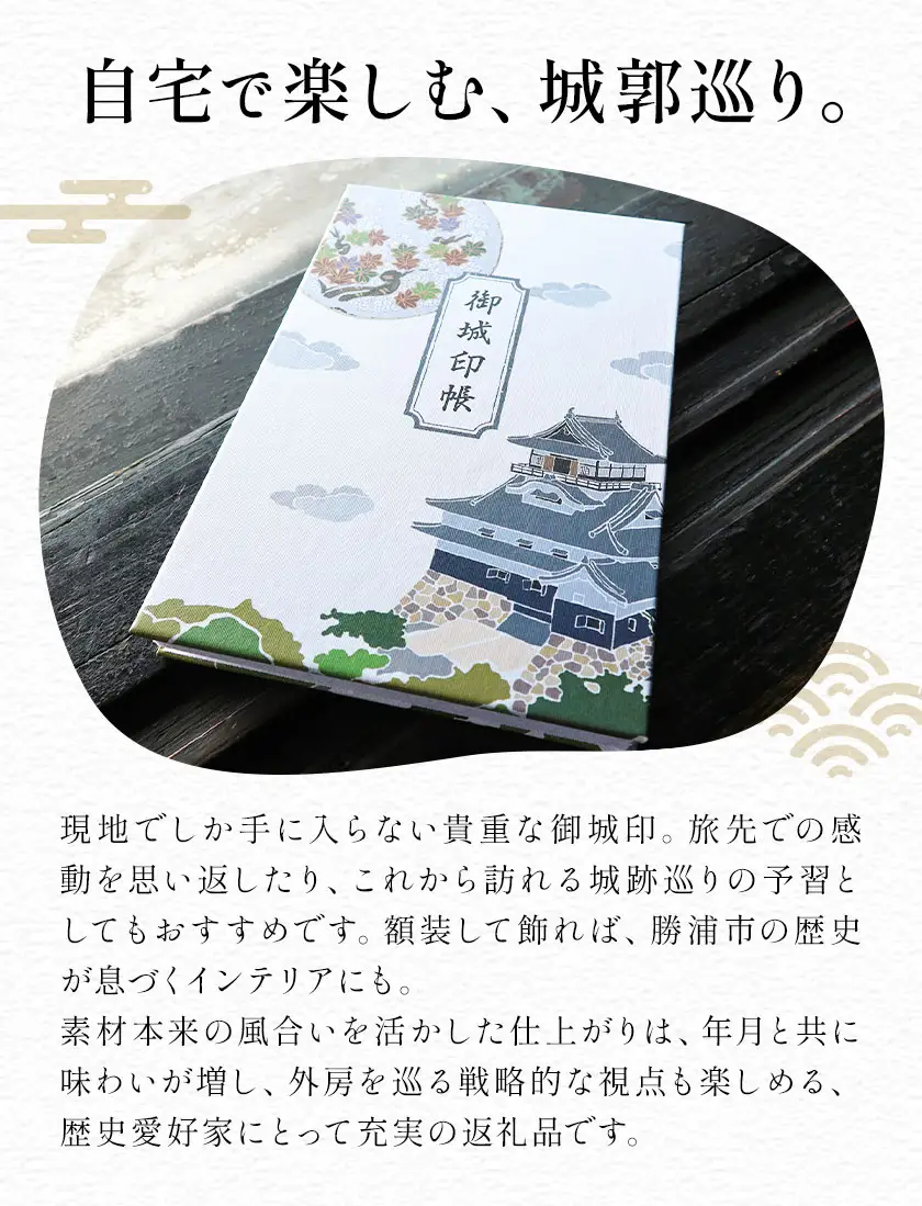 御城印 勝浦城 興津城 2枚セット 一般社団法人勝浦市観光協会《30日以内に出荷予定(土日祝除く)》千葉県 勝浦市 歴史 コレクター 雑貨 城