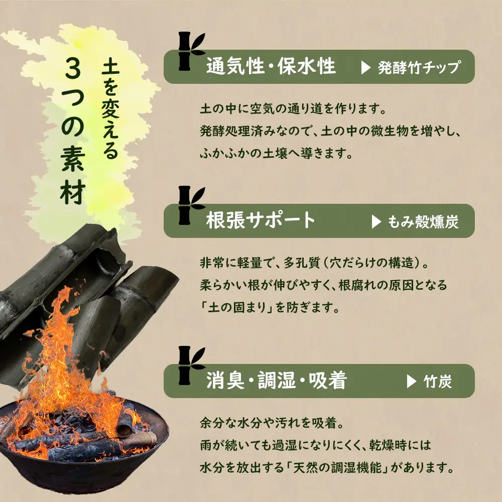 【花用】 土壌改良材 舞鶴ブレンド 3kg