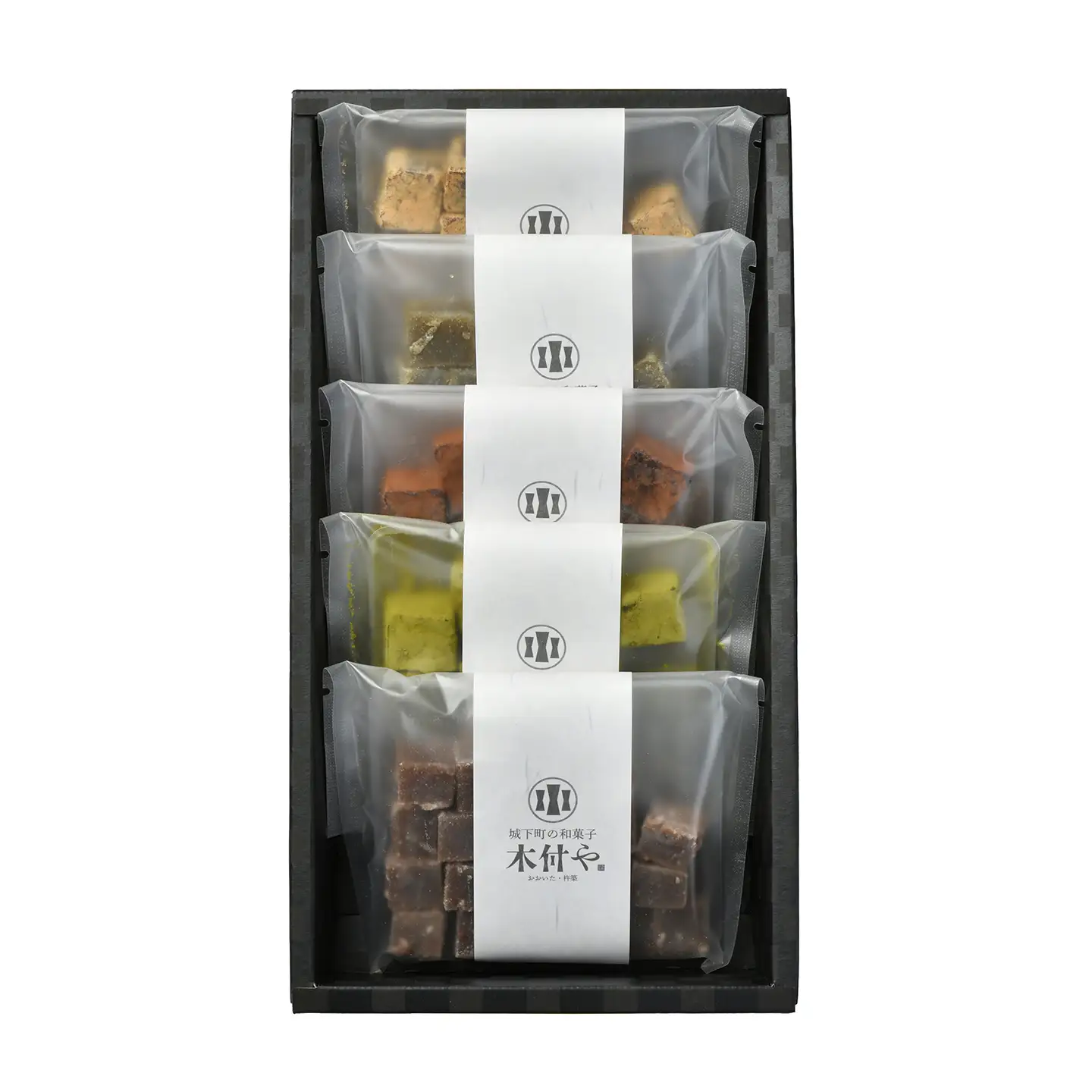  羊羹 一口 5種 アソート 和菓子 お菓子 ギフト お取り寄せ ／ 一口羊羹（アソート） 5種 各1袋セット【和菓子 木付や】＜117-023＞