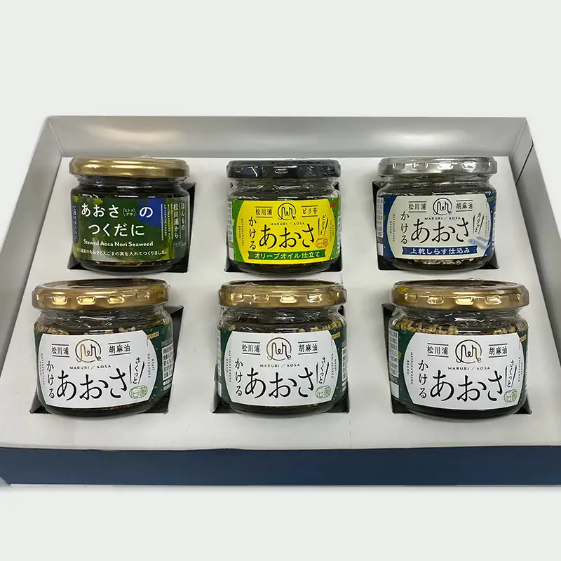 かけるあおさ あおさの佃煮 贅沢三昧セット  海藻 海の幸 魚介 海産物 食品 FAI-0005