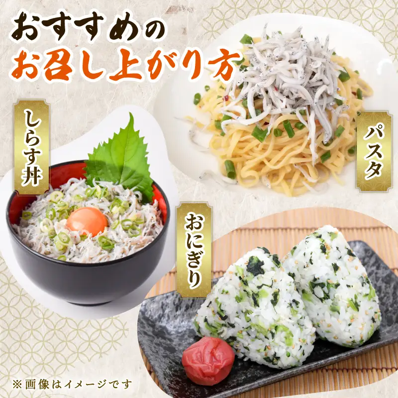 【3回定期便】 しらす 訳あり 計 1.8kg【しらす】
