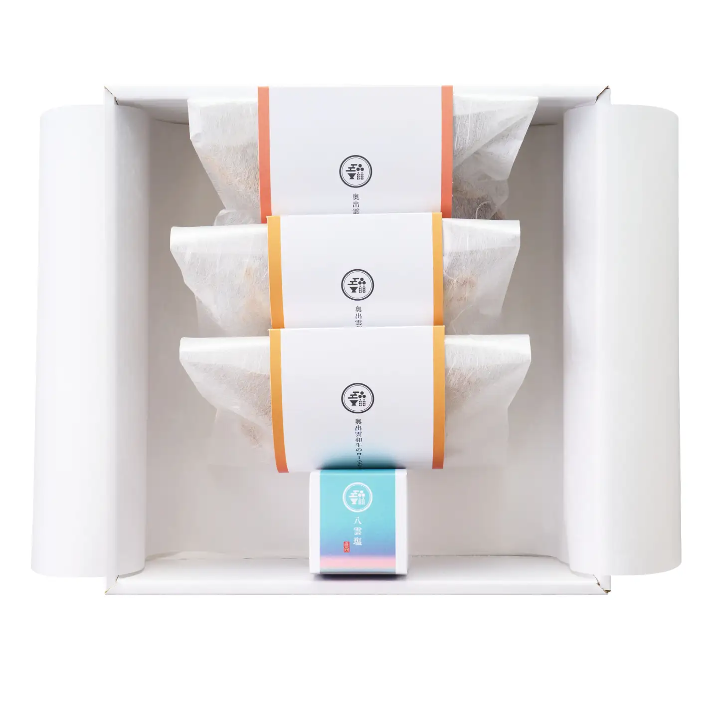 雲がさね＜寿＞ローストビーフ2種セット（モモブロック 250g&サーロインブロック150g ２個）＆八雲塩【奥出雲和牛 国産 黒毛和牛 冷凍 ローストビーフ ブロック肉 万能塩 贈答用 おもてなし ギフト 贈答 お祝い お取り寄せ 島根県 飯南町】